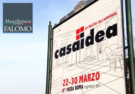 Falomo an der Casaidea Ausstellung in Rom!